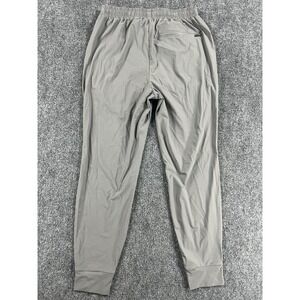 Ash Erie Pants Mens XS Gray Performance Jogger Elastic Waist Zip Pockets